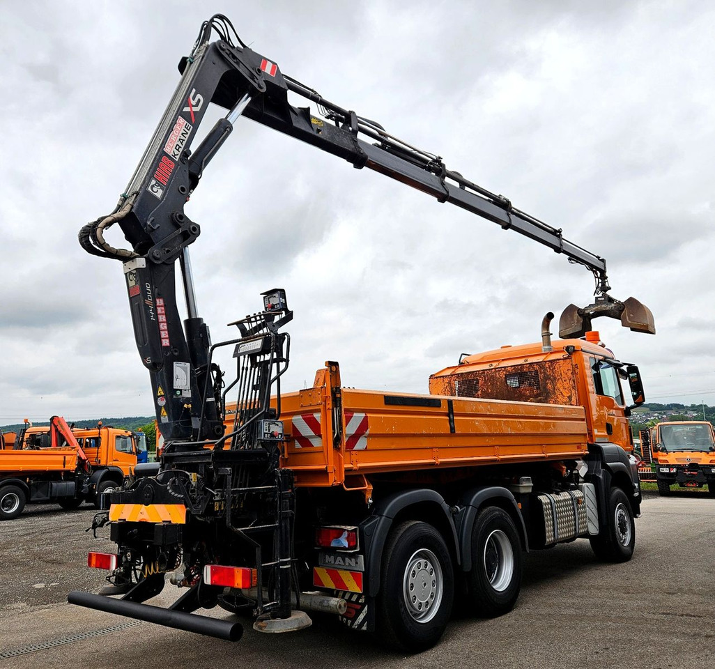 MAN TGS 28.360 6x4-4 HIAB 144E-4 Kran Euro5 - Kipper, Autokran: das Bild 4 MAN TGS 28.360 6x4-4 HIAB 144E-4 Kran Euro5 - Kipper, Autokran: das Bild 4