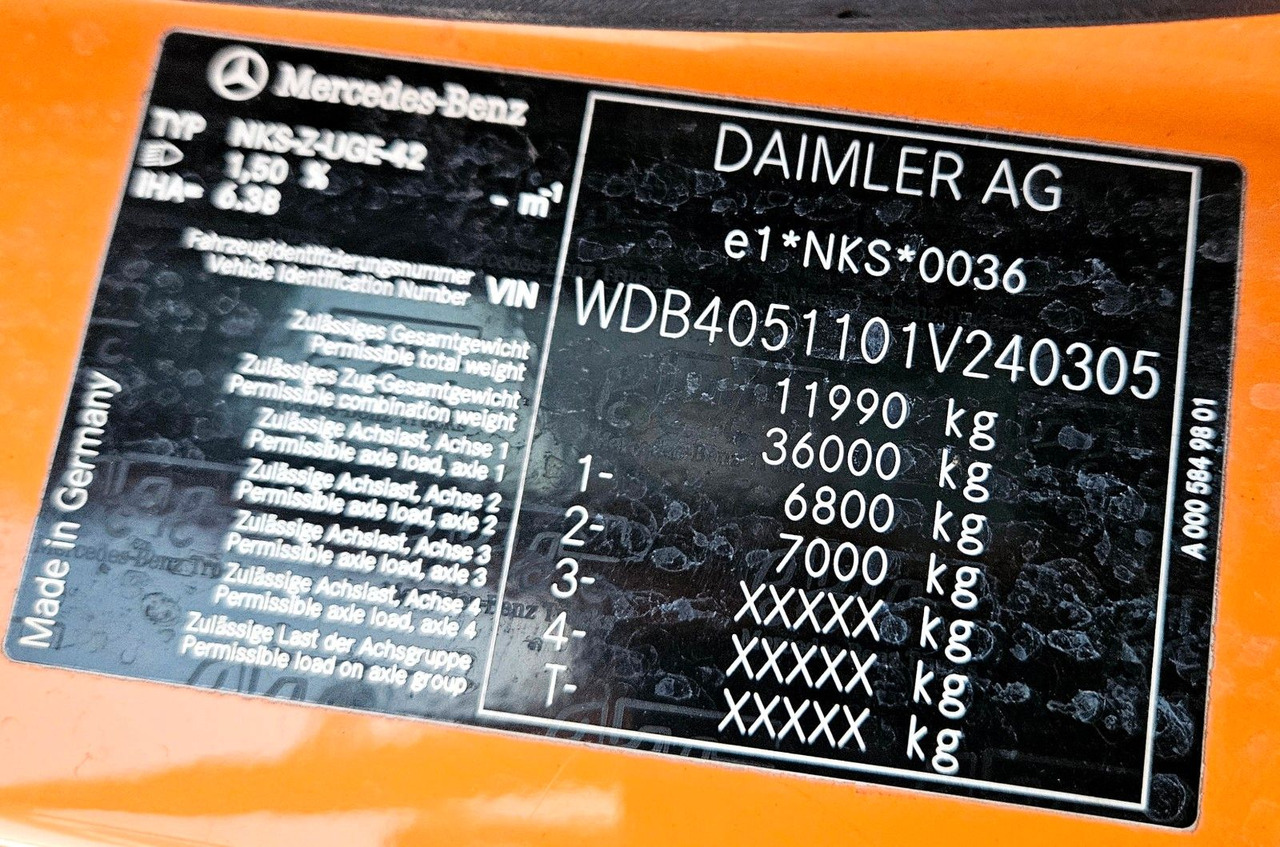 Kipper Unimog U427 UGE Euro6 VarioPilot Hydrostat: das Bild 16