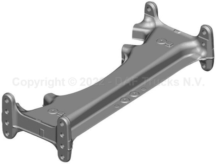 Traversa sospensione DAF XF E6 - Achse und Teile: das Bild 1 Traversa sospensione DAF XF E6 - Achse und Teile: das Bild 1