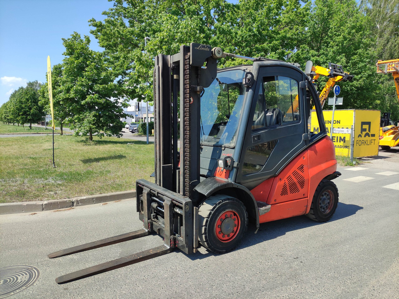 Linde H40D-01 - Dieselstapler: das Bild 4 Linde H40D-01 - Dieselstapler: das Bild 4
