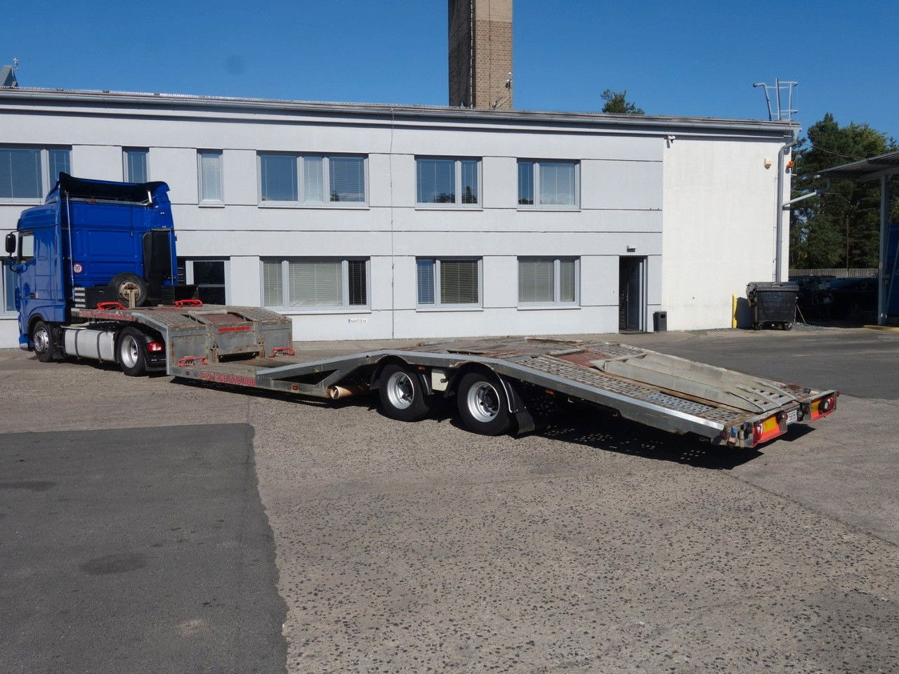 Autotransporter Auflieger Diversen Svan CH33, für 2 LKWs: das Bild 7