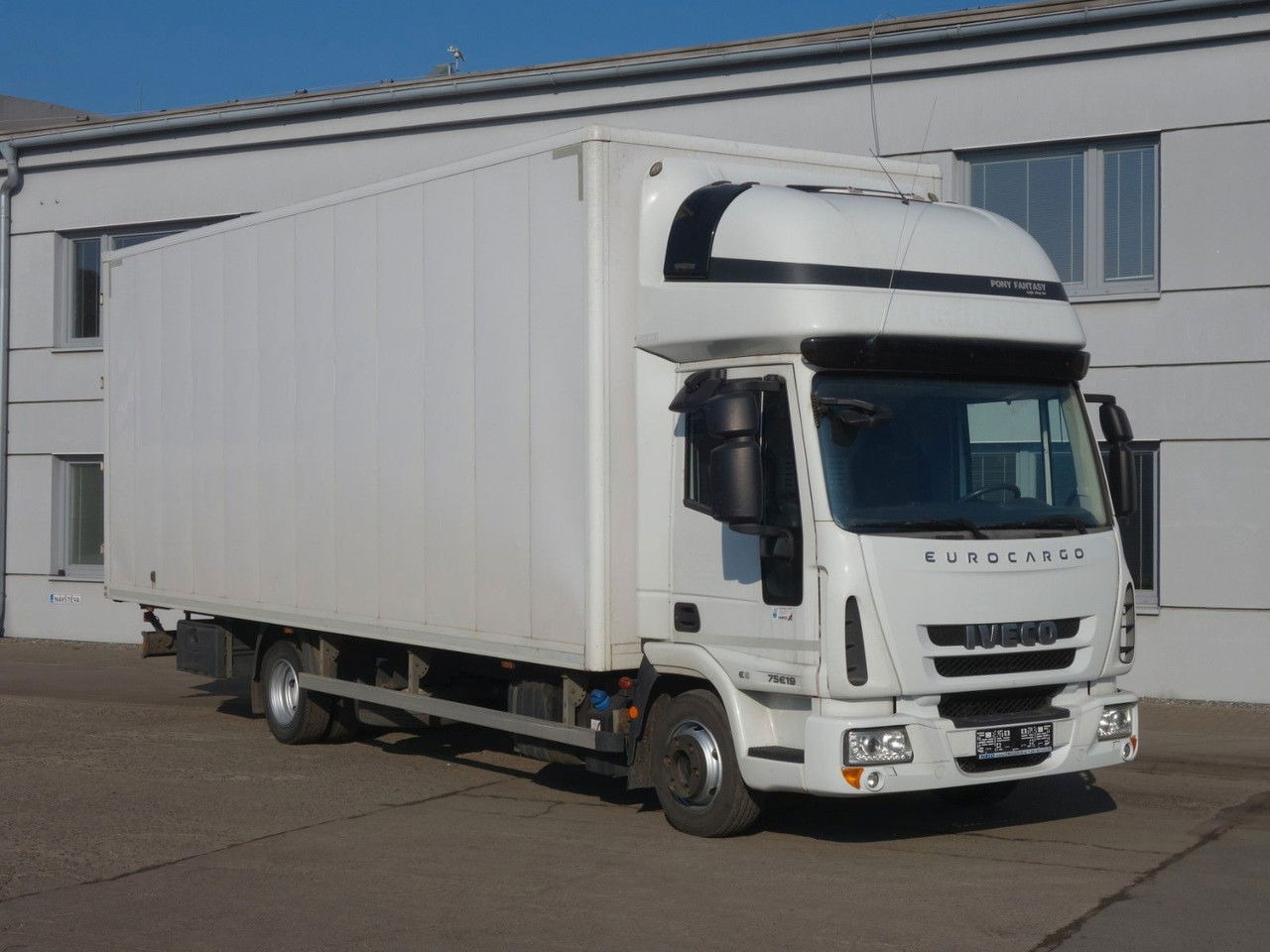Iveco EuroCargo 75 75E19, 18 Palleten - Koffer LKW: das Bild 3 Iveco EuroCargo 75 75E19, 18 Palleten - Koffer LKW: das Bild 3