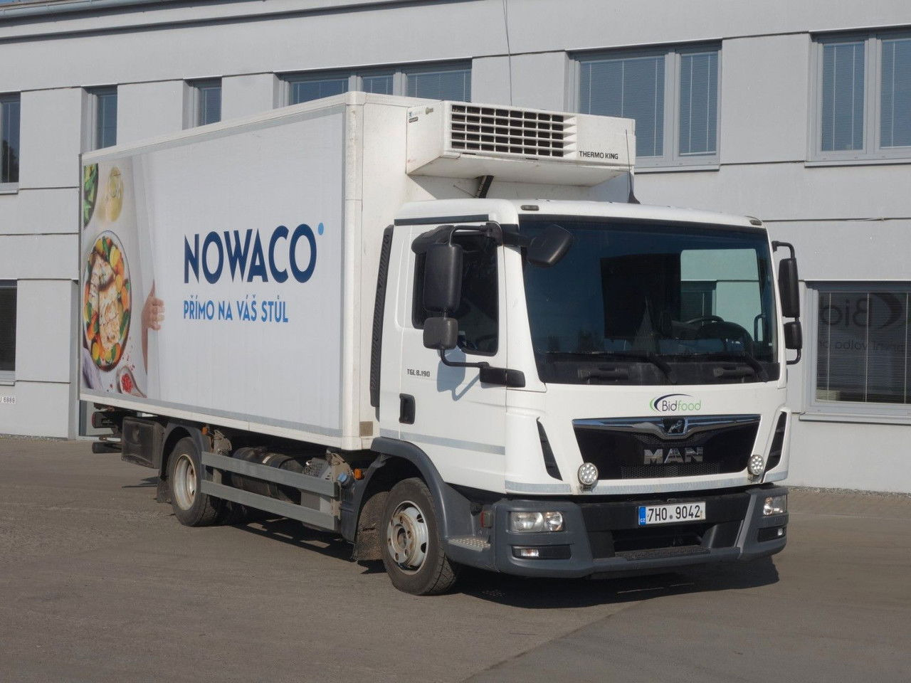 MAN TGL 8.190 mit Thermo King. 2 Temperaturen - Kühlkoffer LKW: das Bild 2 MAN TGL 8.190 mit Thermo King. 2 Temperaturen - Kühlkoffer LKW: das Bild 2