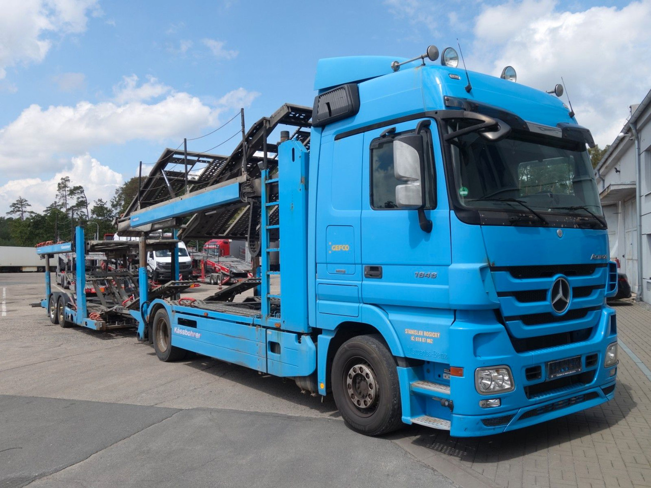 Mercedes-Benz Actros 1846 mit Kässbohrer Metago/Vario - Autotransporter LKW: das Bild 3 Mercedes-Benz Actros 1846 mit Kässbohrer Metago/Vario - Autotransporter LKW: das Bild 3