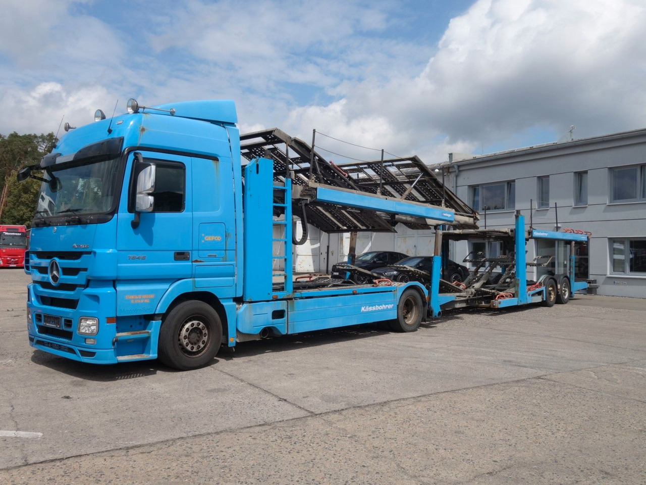 Mercedes-Benz Actros 1846 mit Kässbohrer Metago/Vario - Autotransporter LKW: das Bild 2 Mercedes-Benz Actros 1846 mit Kässbohrer Metago/Vario - Autotransporter LKW: das Bild 2