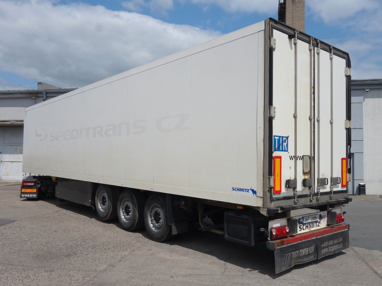 Schmitz Cargobull SKO 24/L mir Carrier 1300, SAF Achsen, Liftachse - Kühlkoffer Auflieger: das Bild 4 Schmitz Cargobull SKO 24/L mir Carrier 1300, SAF Achsen, Liftachse - Kühlkoffer Auflieger: das Bild 4