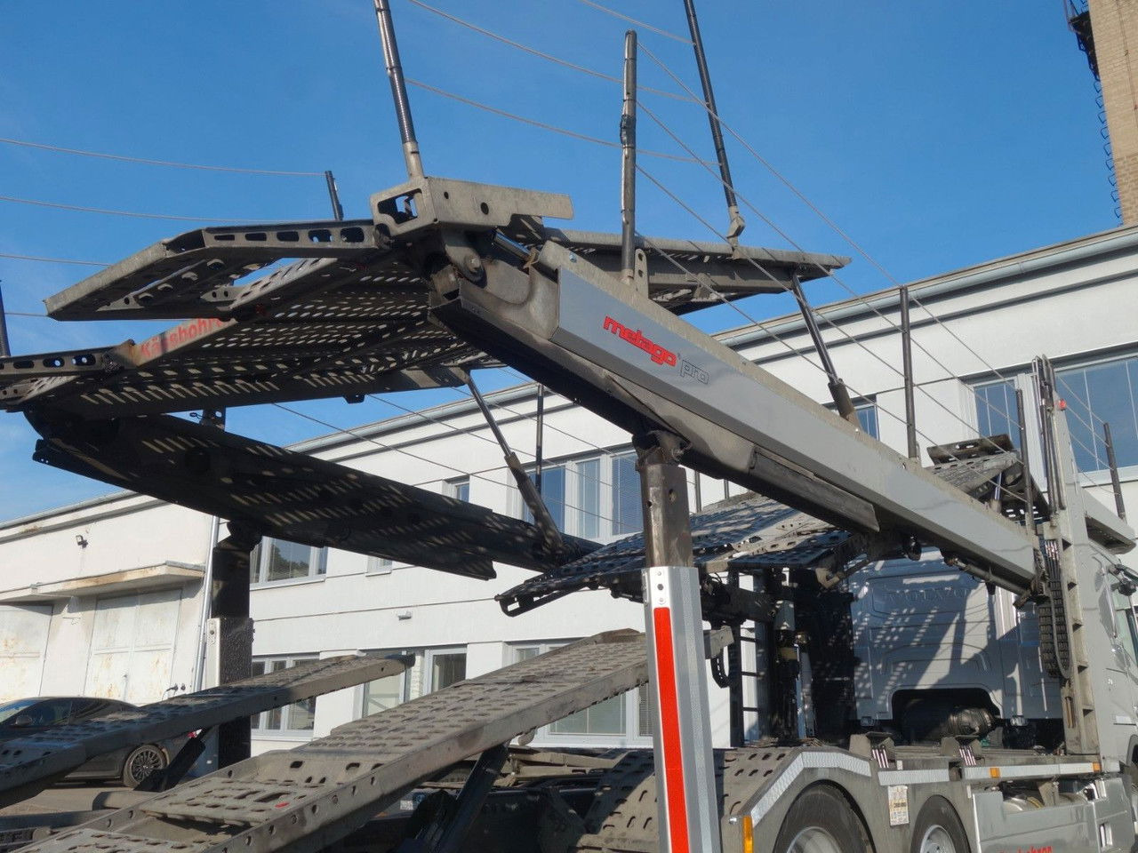 Autotransporter LKW Volvo FM 460 6x2 Kassbohrer Metago / Intago tt, VDI: das Bild 13