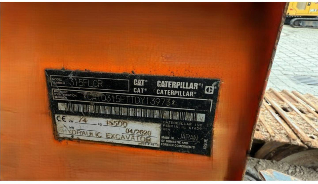 Kettenbagger CAT 315FLCR: das Bild 6