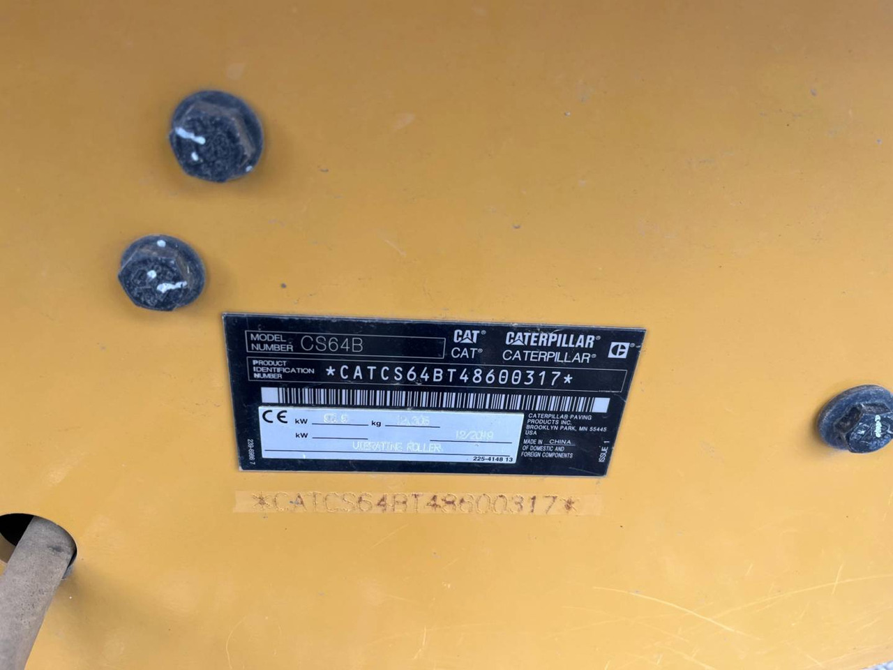 CAT CS64B - Walzenzug: das Bild 5 CAT CS64B - Walzenzug: das Bild 5