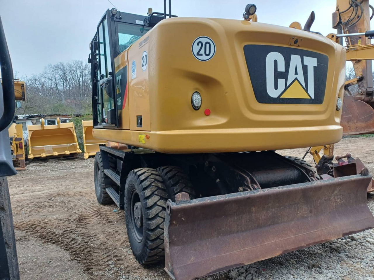 CAT M318F - Mobilbagger: das Bild 4 CAT M318F - Mobilbagger: das Bild 4