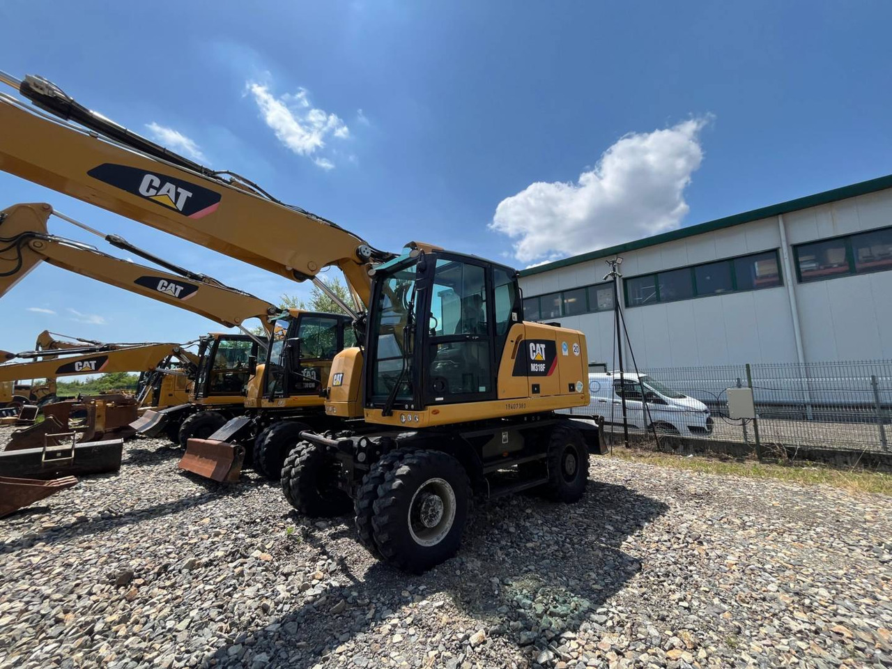 CAT M318F - Mobilbagger: das Bild 1 CAT M318F - Mobilbagger: das Bild 1