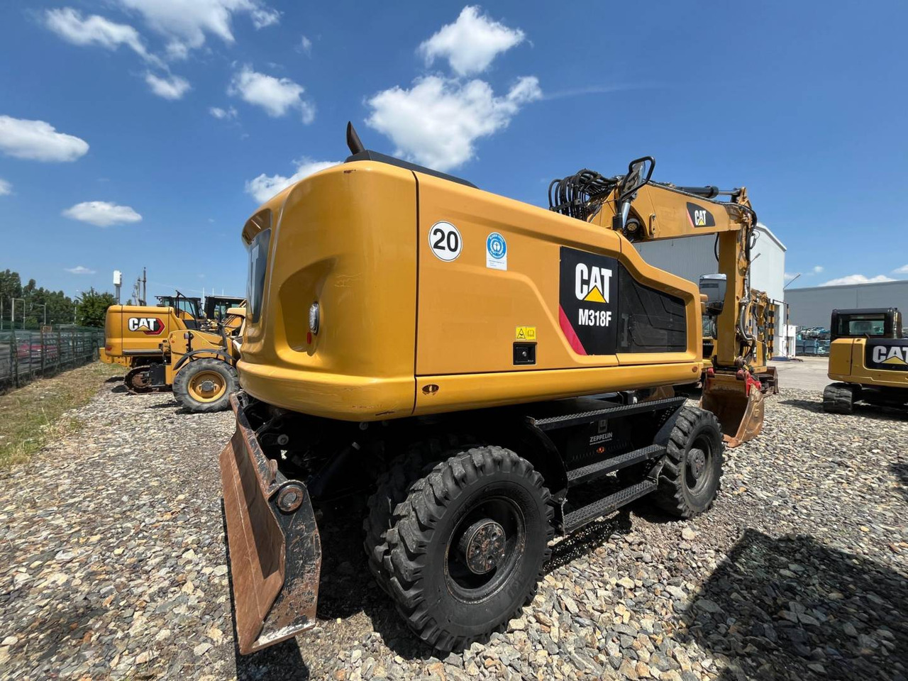 CAT M318F - Mobilbagger: das Bild 3 CAT M318F - Mobilbagger: das Bild 3