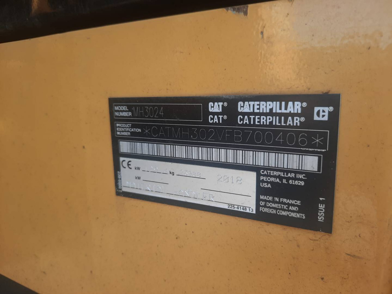 CAT MH3024-06 - Mobilbagger: das Bild 5 CAT MH3024-06 - Mobilbagger: das Bild 5