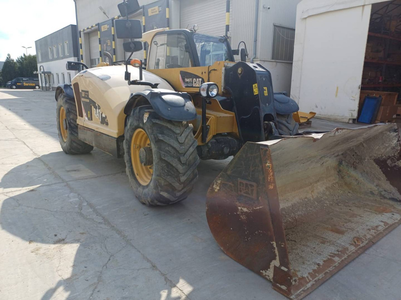 CAT TH407C - Teleskoplader: das Bild 2 CAT TH407C - Teleskoplader: das Bild 2