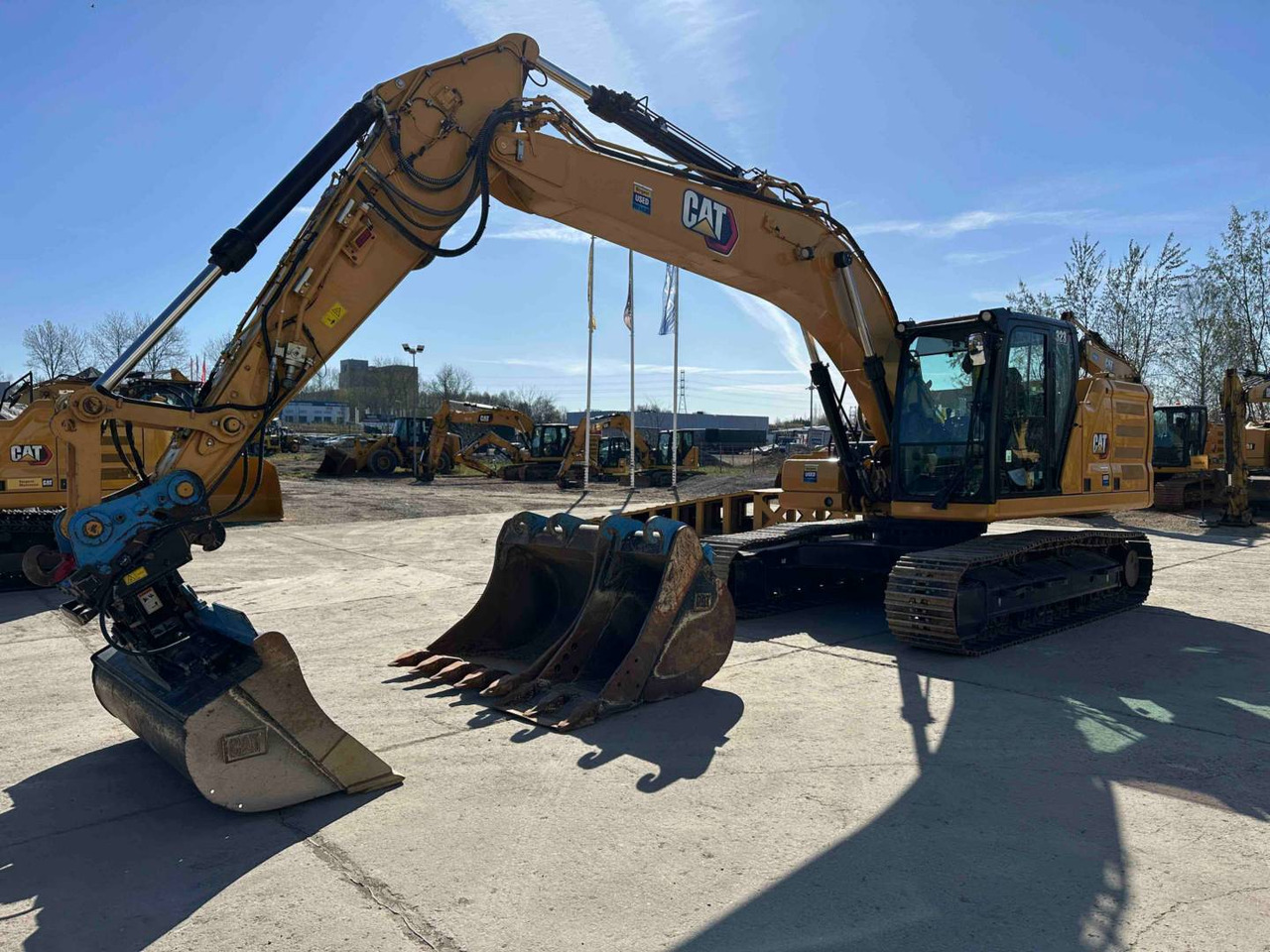 CAT 323 - Kettenbagger: das Bild 1 CAT 323 - Kettenbagger: das Bild 1