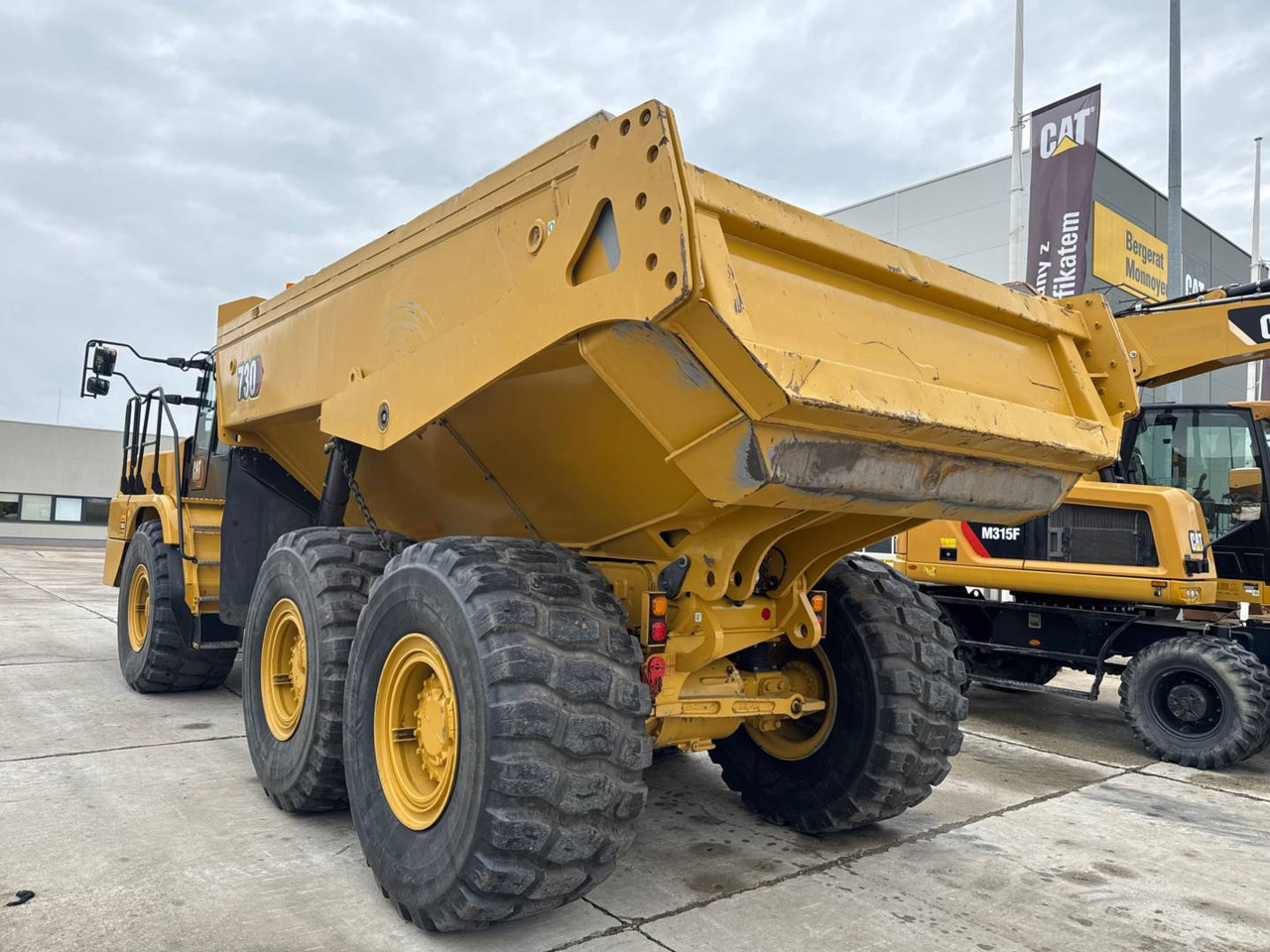 CAT 730 - Knickgelenkter Dumper: das Bild 5 CAT 730 - Knickgelenkter Dumper: das Bild 5