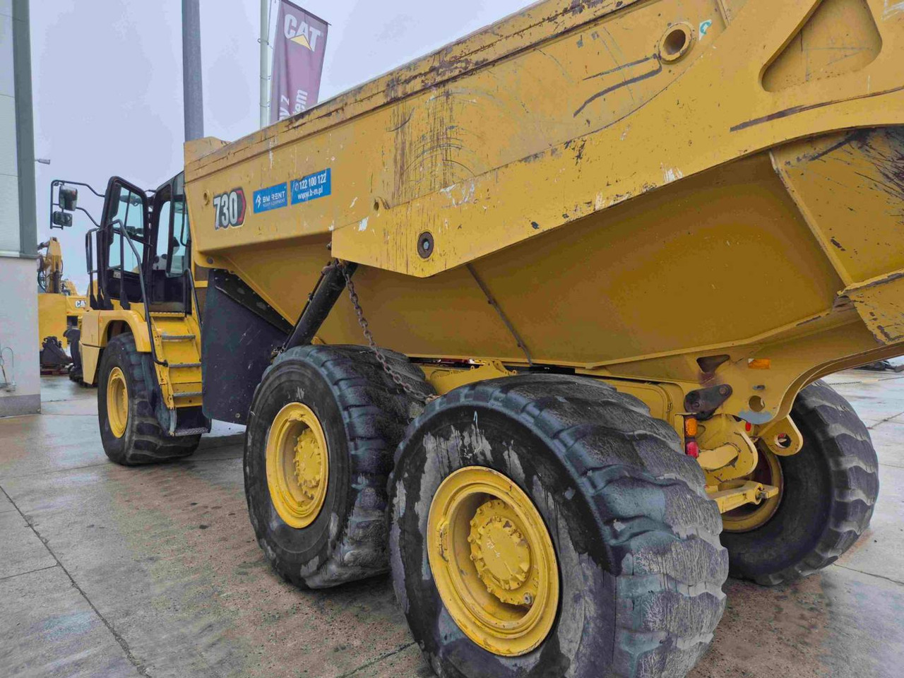 CAT 730 - Knickgelenkter Dumper: das Bild 4 CAT 730 - Knickgelenkter Dumper: das Bild 4