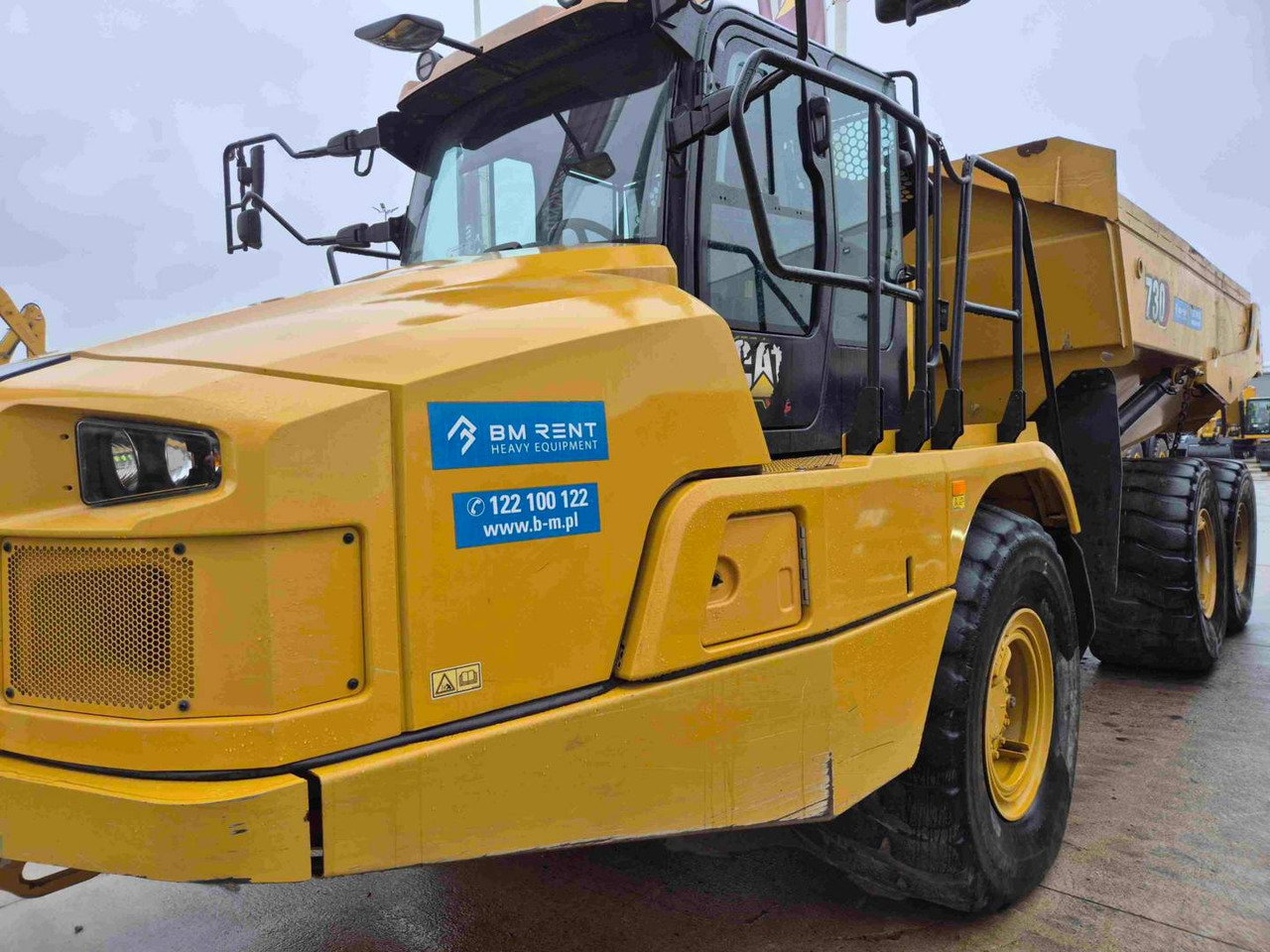CAT 730 - Knickgelenkter Dumper: das Bild 1 CAT 730 - Knickgelenkter Dumper: das Bild 1