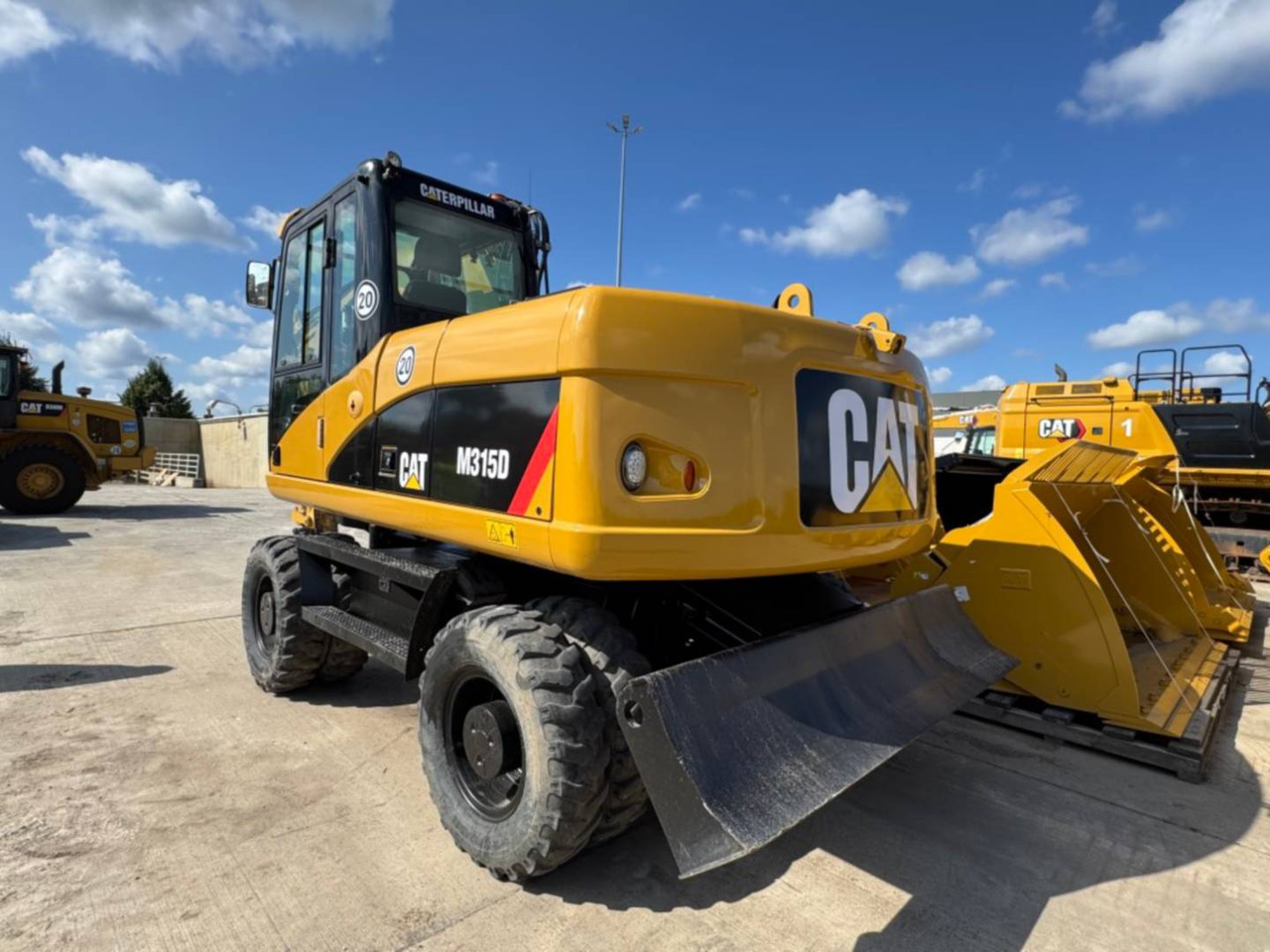 CAT M315D - Mobilbagger: das Bild 4 CAT M315D - Mobilbagger: das Bild 4