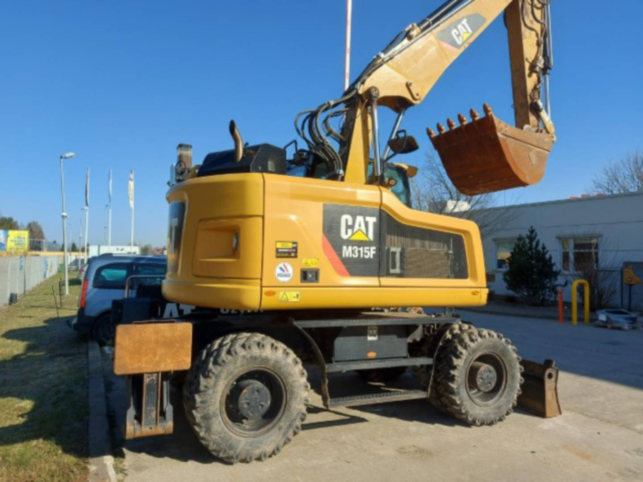 CAT M315F - Mobilbagger: das Bild 3 CAT M315F - Mobilbagger: das Bild 3