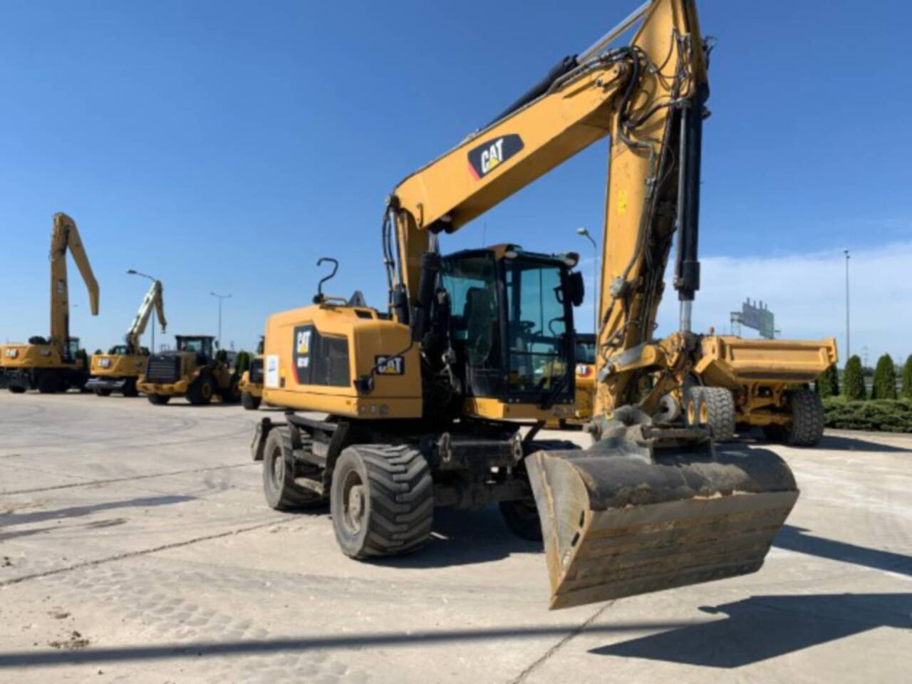 CAT M316F - Mobilbagger: das Bild 2 CAT M316F - Mobilbagger: das Bild 2