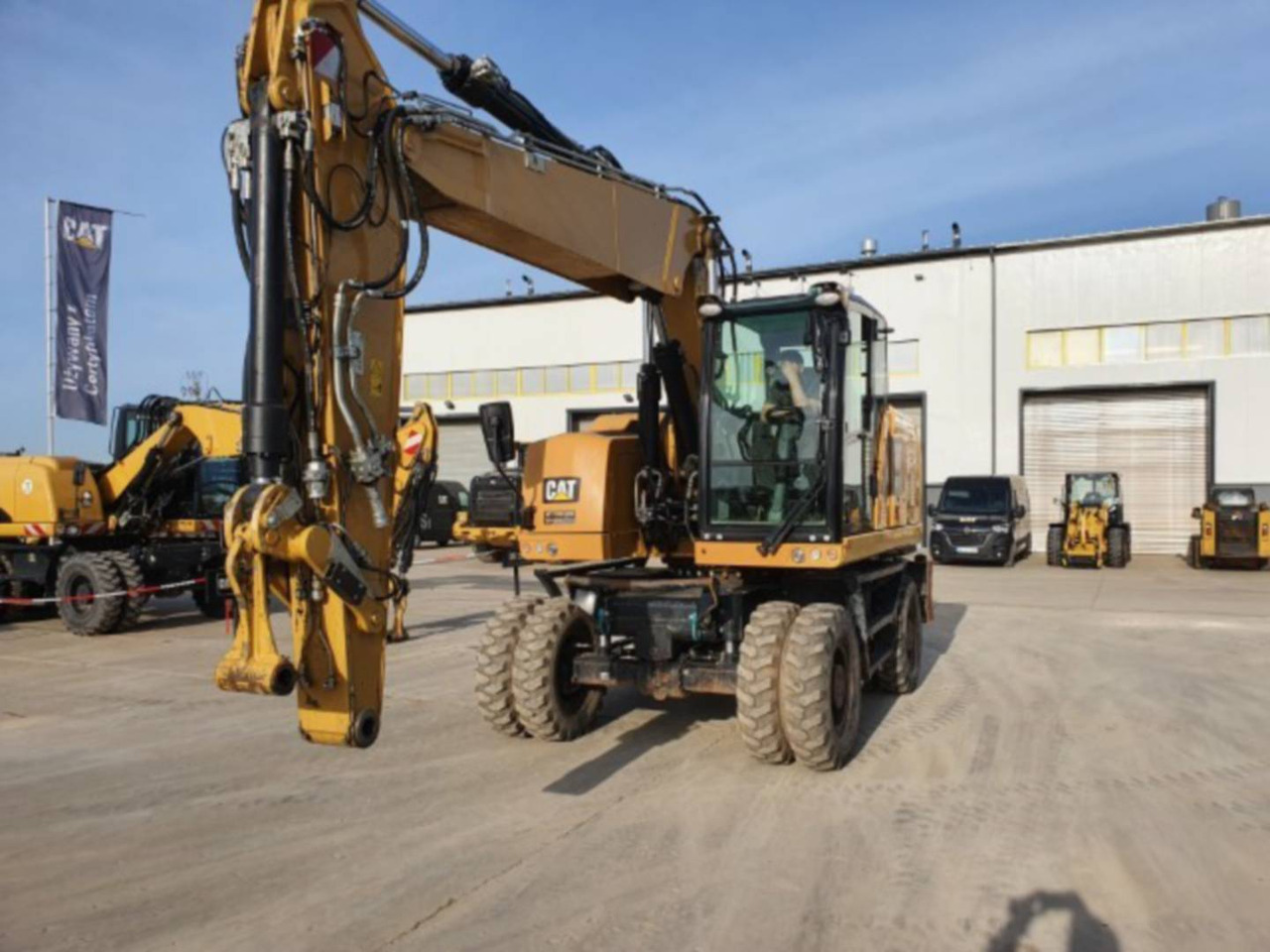 CAT M318F - Mobilbagger: das Bild 1 CAT M318F - Mobilbagger: das Bild 1