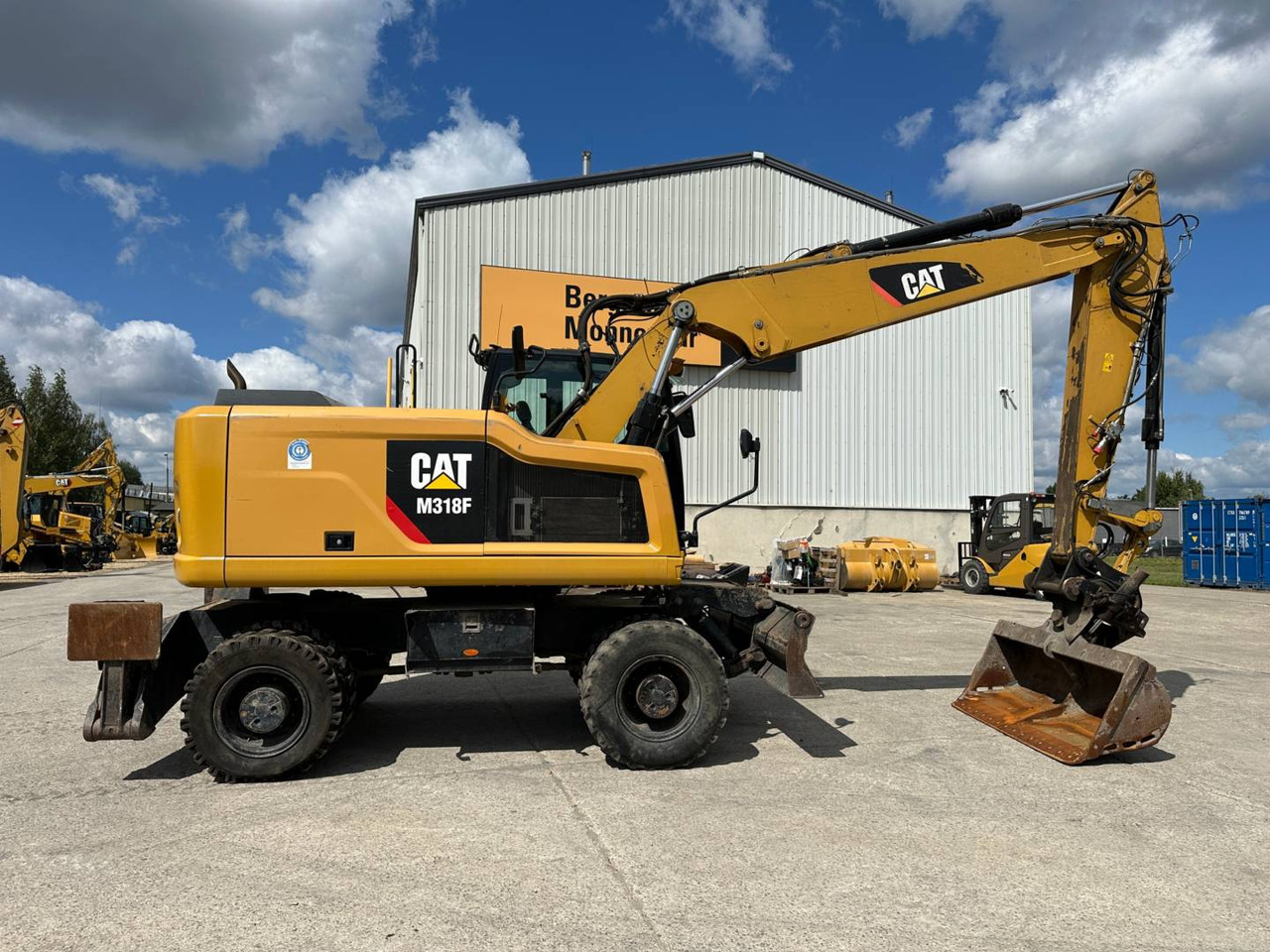 Mobilbagger CAT M318F: das Bild 11 Mobilbagger CAT M318F: das Bild 11