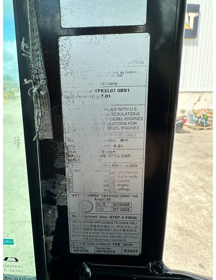 Mobilbagger CAT M318F: das Bild 14 Mobilbagger CAT M318F: das Bild 14