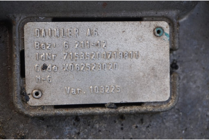 Mercedes-Benz G211-12KL MP4 + VOITH OM471 - Getriebe für LKW: das Bild 5 Mercedes-Benz G211-12KL MP4 + VOITH OM471 - Getriebe für LKW: das Bild 5