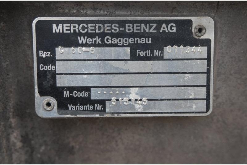 Mercedes-Benz G6-60 VARIO - Getriebe für LKW: das Bild 5 Mercedes-Benz G6-60 VARIO - Getriebe für LKW: das Bild 5