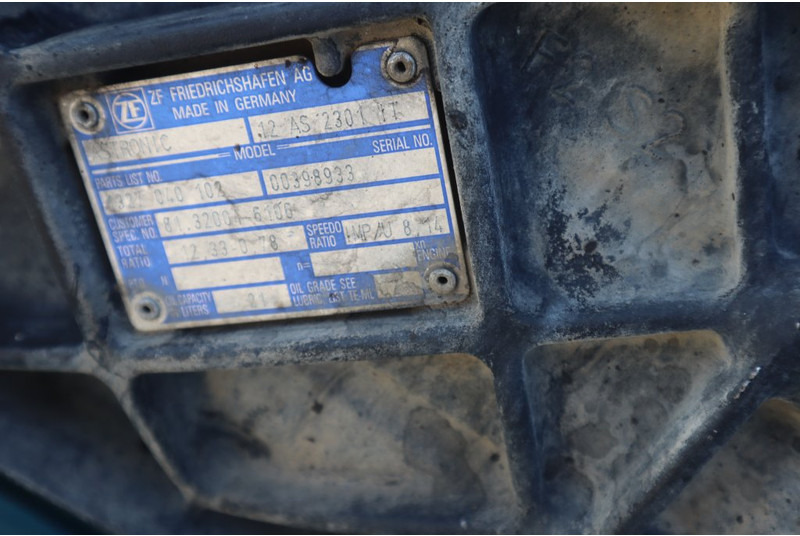 ZF 12AS2301OD+INT 81.32004-6106 - Getriebe für LKW: das Bild 5 ZF 12AS2301OD+INT 81.32004-6106 - Getriebe für LKW: das Bild 5