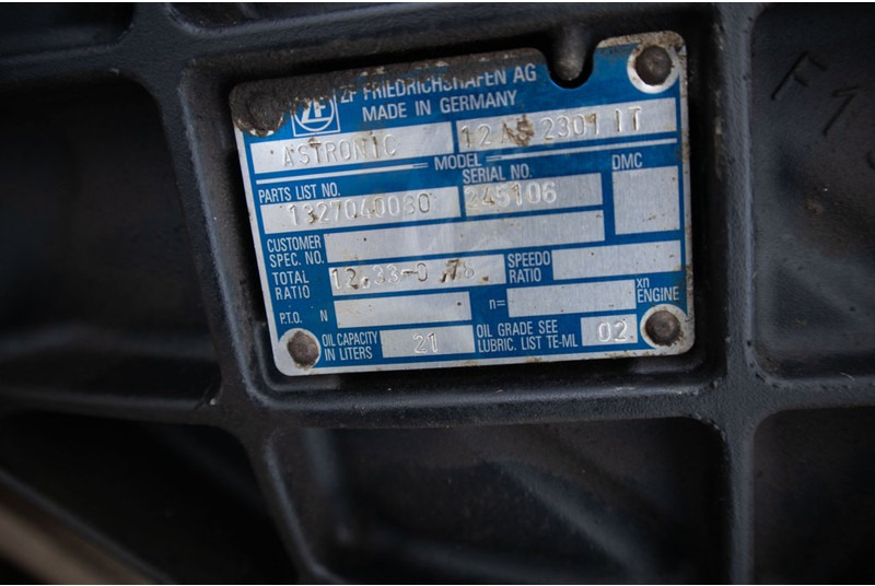 ZF 12AS23331OD+INT 81.32003-6895 - Getriebe für LKW: das Bild 5 ZF 12AS23331OD+INT 81.32003-6895 - Getriebe für LKW: das Bild 5