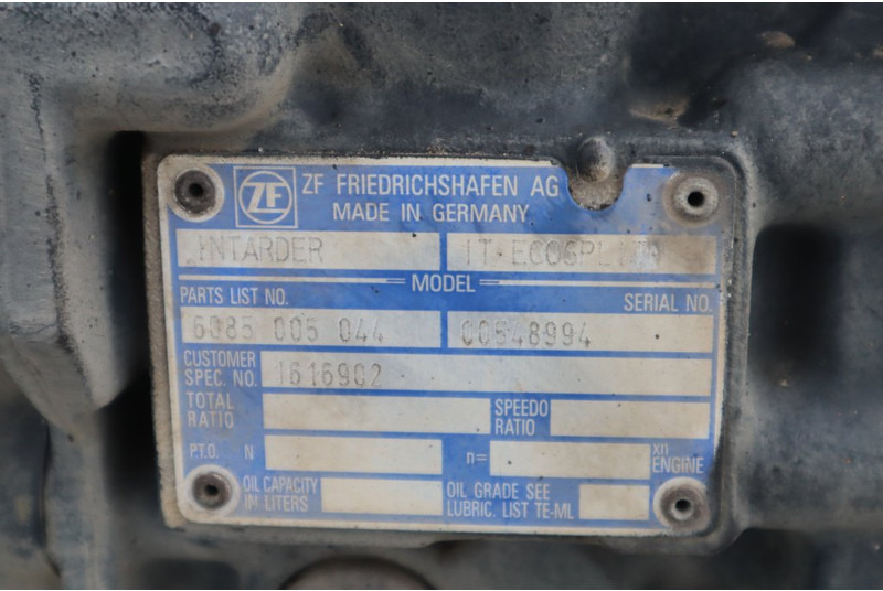 ZF 16S2221DD+IT - Getriebe für LKW: das Bild 5 ZF 16S2221DD+IT - Getriebe für LKW: das Bild 5
