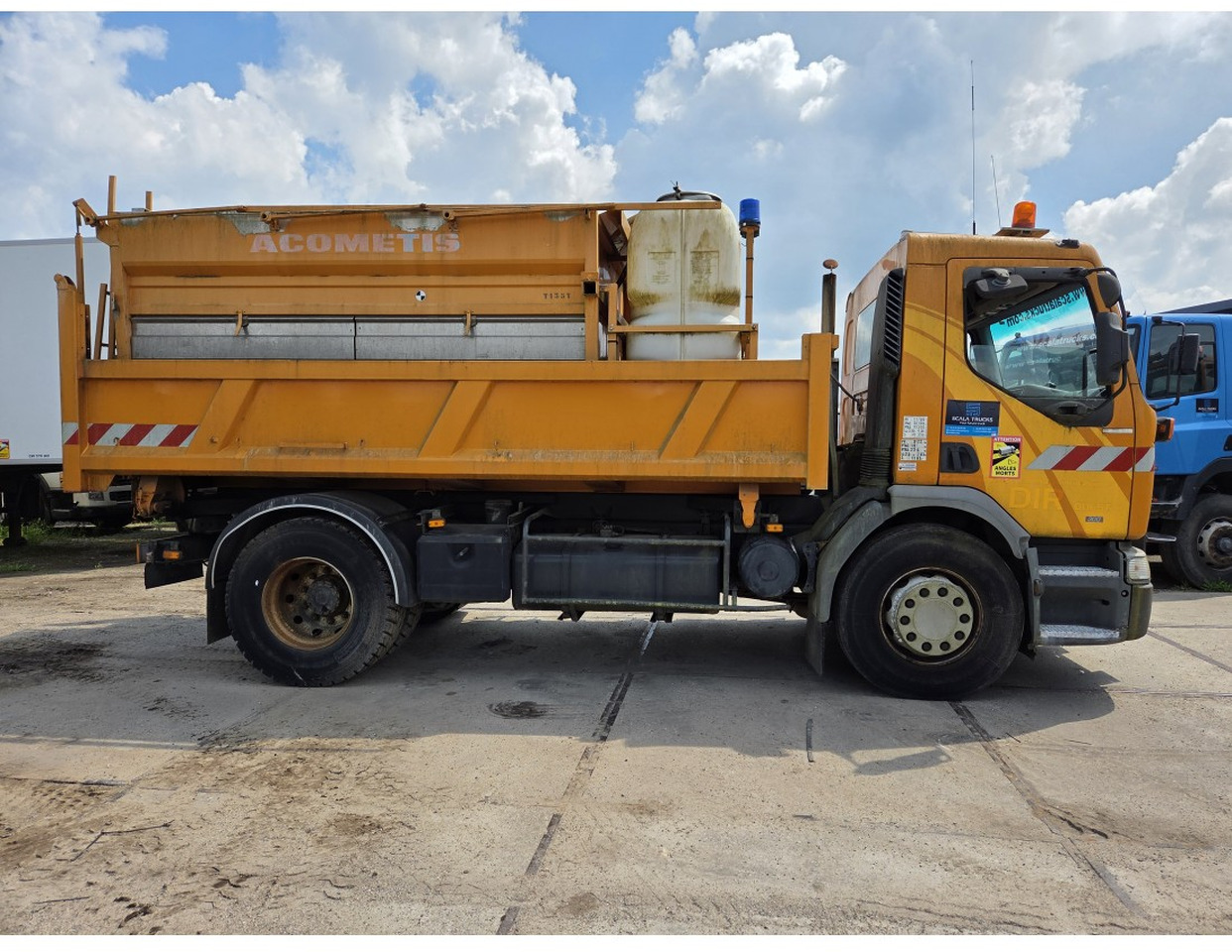 Renault Premium 300 4x2 Tipper Gritter Manual Gearbox Mechanical pump Pomp - Kipper: das Bild 5 Renault Premium 300 4x2 Tipper Gritter Manual Gearbox Mechanical pump Pomp - Kipper: das Bild 5
