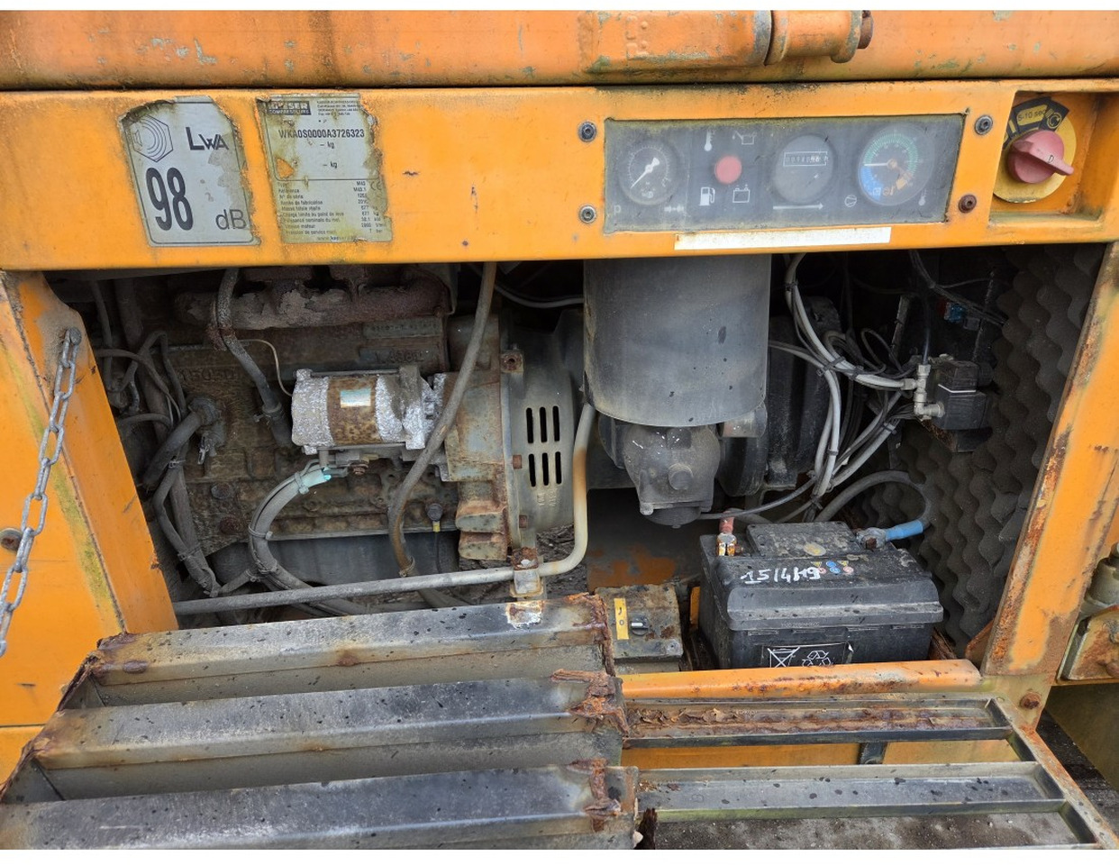 Pritsche LKW, Autokran Renault Premium 300 MECHANICAL PUMP OPEN BOX COMPRESSOR CRANE EFFER 140/2S: das Bild 9 Pritsche LKW, Autokran Renault Premium 300 MECHANICAL PUMP OPEN BOX COMPRESSOR CRANE EFFER 140/2S: das Bild 9