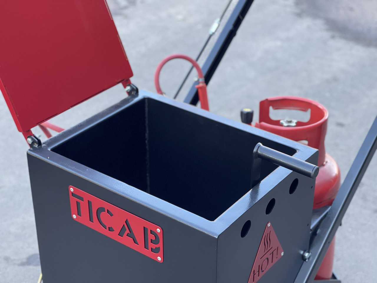 TICAB Mini Crack Sealing Machine , Hand Push Crack Fill Machine, Manufacturer, - Bitumenspritzmaschine: das Bild 4 TICAB Mini Crack Sealing Machine , Hand Push Crack Fill Machine, Manufacturer, - Bitumenspritzmaschine: das Bild 4