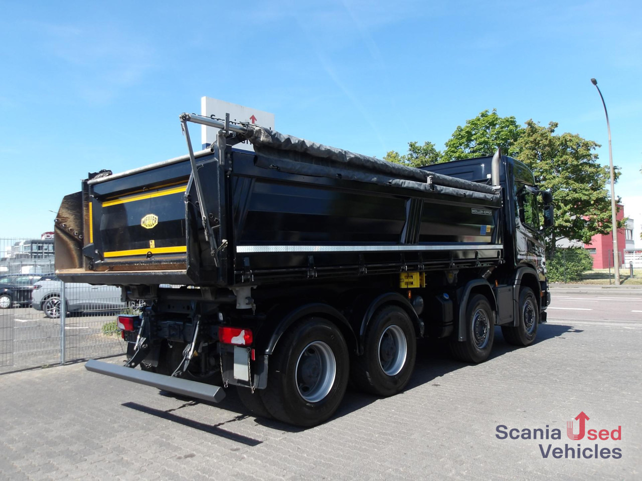 SCANIA G 460 - 8x4 - MEILLER DSK mit BORDMATIK - – Finanzierungsleasing SCANIA G 460 - 8x4 - MEILLER DSK mit BORDMATIK -: das Bild 11