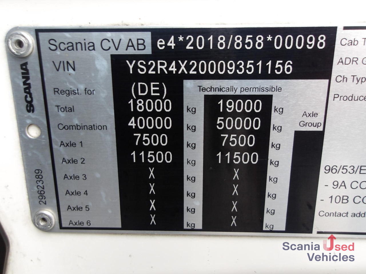 Sattelzugmaschine SCANIA R 460 EB - MEGA - HIGHLINE - 2x TANKs - ACC: das Bild 7