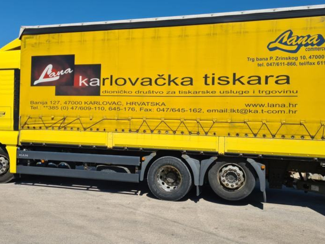 MAN TGX 26.440 - Plane LKW: das Bild 3 MAN TGX 26.440 - Plane LKW: das Bild 3