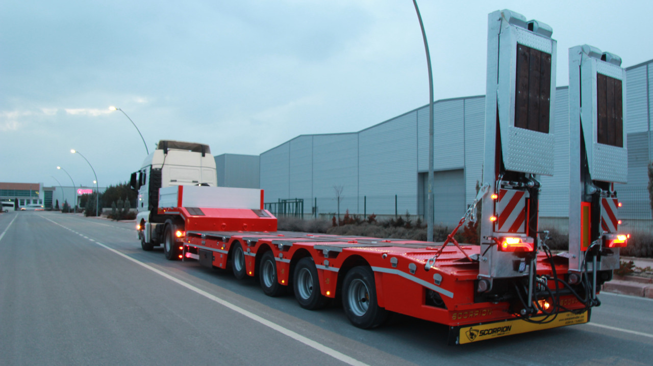 Scorpion Trailer NEW 4 AXLE LOWBED SEMI TRAILER (MANUFACTURER COMPANY) - Tieflader Auflieger: das Bild 2 Scorpion Trailer NEW 4 AXLE LOWBED SEMI TRAILER (MANUFACTURER COMPANY) - Tieflader Auflieger: das Bild 2