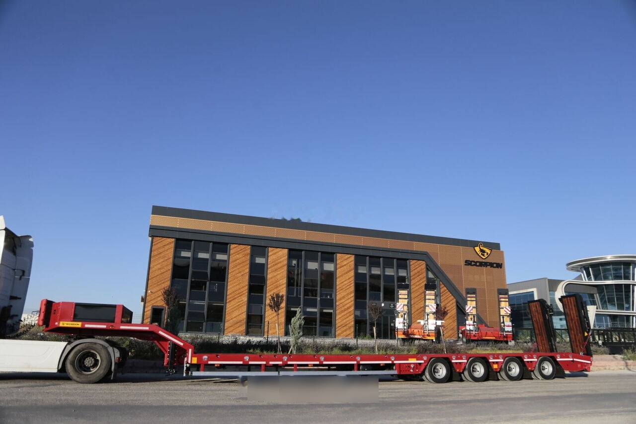 Scorpion Trailer NEW 4 AXLE LOWBED SEMI TRAILER (MANUFACTURER COMPANY) - Tieflader Auflieger: das Bild 1 Scorpion Trailer NEW 4 AXLE LOWBED SEMI TRAILER (MANUFACTURER COMPANY) - Tieflader Auflieger: das Bild 1