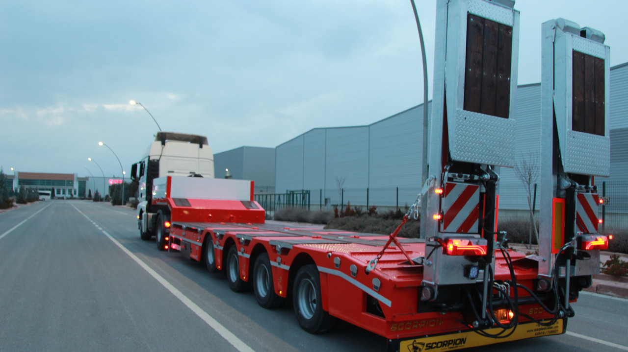 Scorpion Trailer NEW 4 AXLE LOWBED SEMI TRAILER (MANUFACTURER COMPANY) - Tieflader Auflieger: das Bild 4 Scorpion Trailer NEW 4 AXLE LOWBED SEMI TRAILER (MANUFACTURER COMPANY) - Tieflader Auflieger: das Bild 4