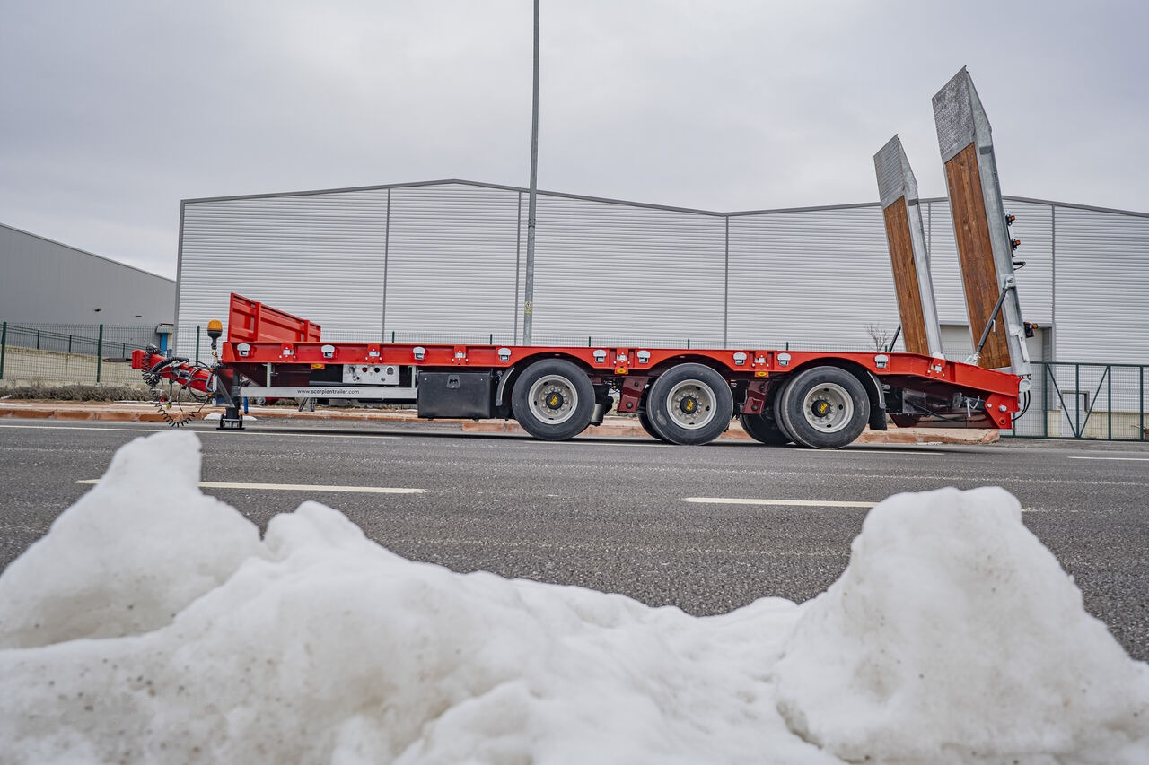 Tieflader Anhänger Für die Beförderung von schwere Technik, Zustand - NEU Scorpion Trailer SCORPION TRAILER NEW 3 AXLE TRIDEM TRAILER (MANUFACTURER COMPANY): das Bild 15