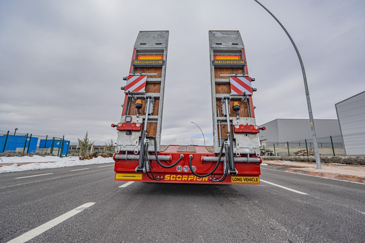 Tieflader Anhänger Für die Beförderung von schwere Technik, Zustand - NEU Scorpion Trailer SCORPION TRAILER NEW 3 AXLE TRIDEM TRAILER (MANUFACTURER COMPANY): das Bild 9