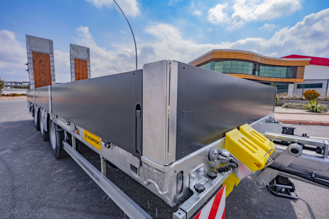 Tieflader Anhänger Für die Beförderung von schwere Technik, Zustand - NEU Scorpion Trailer SCORPION TRAILER NEW 3 AXLE TRIDEM TRAILER (MANUFACTURER COMPANY): das Bild 8