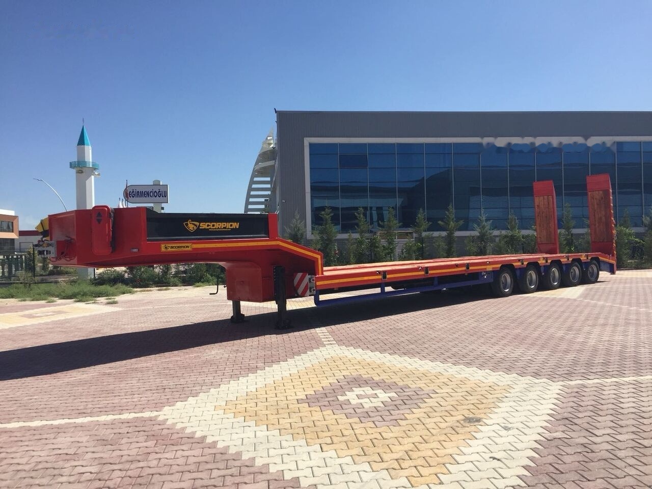 Scorpion Trailer SCORPION TRAILER NEW 5 AXLE LOWBED SEMI TRAILER (MANUFACTURER COMPANY) - Tieflader Auflieger: das Bild 2 Scorpion Trailer SCORPION TRAILER NEW 5 AXLE LOWBED SEMI TRAILER (MANUFACTURER COMPANY) - Tieflader Auflieger: das Bild 2