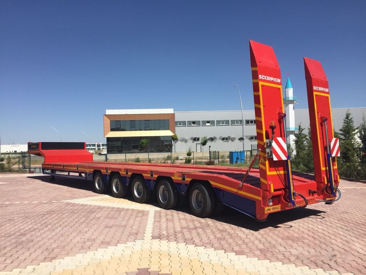 Scorpion Trailer SCORPION TRAILER NEW 5 AXLE LOWBED SEMI TRAILER (MANUFACTURER COMPANY) - Tieflader Auflieger: das Bild 5 Scorpion Trailer SCORPION TRAILER NEW 5 AXLE LOWBED SEMI TRAILER (MANUFACTURER COMPANY) - Tieflader Auflieger: das Bild 5