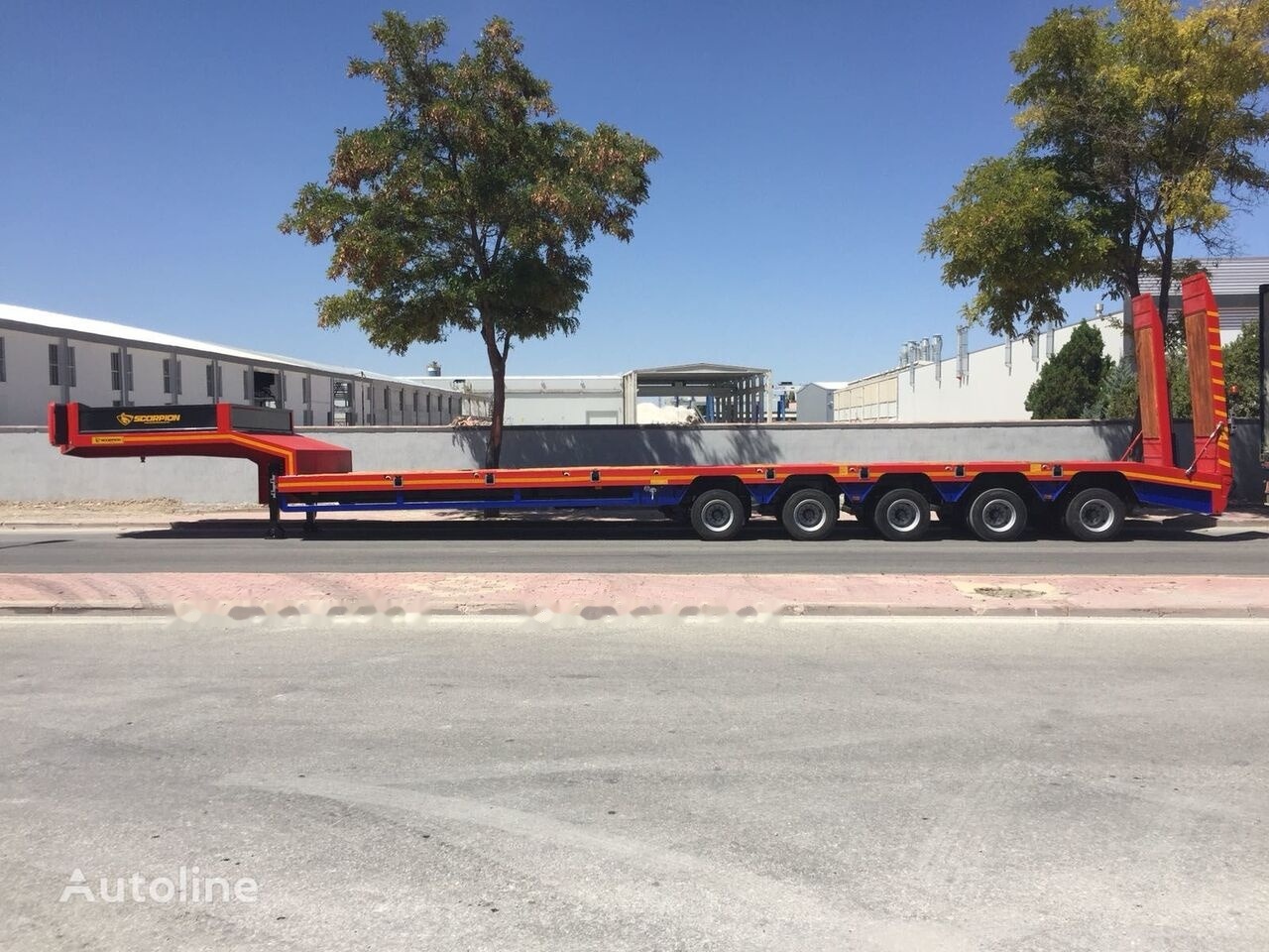 Scorpion Trailer SCORPION TRAILER NEW 5 AXLE LOWBED SEMI TRAILER (MANUFACTURER COMPANY) - Tieflader Auflieger: das Bild 3 Scorpion Trailer SCORPION TRAILER NEW 5 AXLE LOWBED SEMI TRAILER (MANUFACTURER COMPANY) - Tieflader Auflieger: das Bild 3