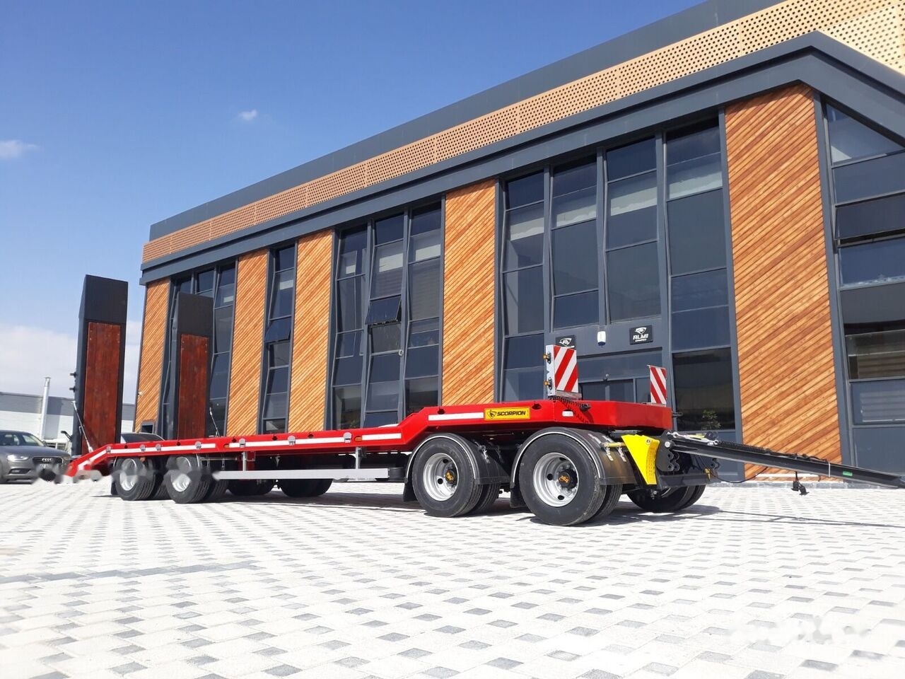Tieflader Anhänger Für die Beförderung von schwere Technik, Zustand - NEU Scorpion Trailer SCORPION TRAILER UNUSED 4 AXLE LOWLOADER (MANUFACTURER COMPANY): das Bild 11