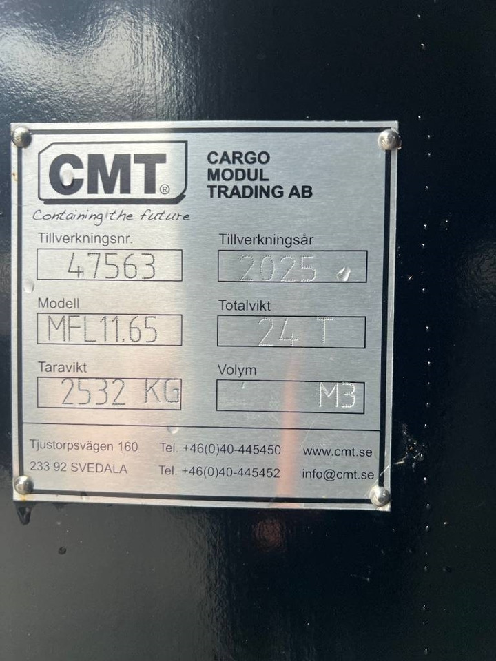 CMT Maskinflak med lösa ramper - Abrollcontainer: das Bild 3 CMT Maskinflak med lösa ramper - Abrollcontainer: das Bild 3